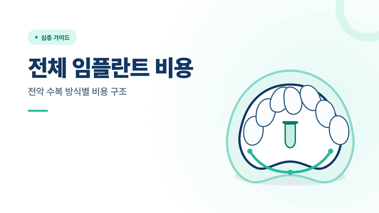 전체 임플란트 비용
